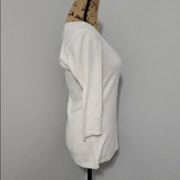 {NY&Co} Soft Scoop Neck Sweater - Picture 3 of 5